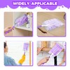 5PCS Duster Refills Folding Handles Set Compatible with Swiffer Dusters,Disposable