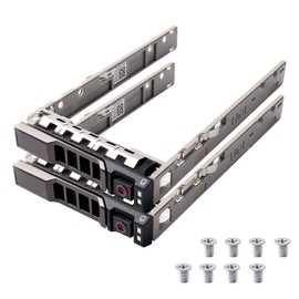 Paquete de 2 bandejas de disco duro SAS SATA de 2.5 pulgadas, 8FKXC 08FKXC, compatible con Dell PowerEdge R630 R730 R730XD T630 R430 T430 PowerVault MD1420 MD3420 Series