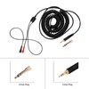 HD Headphone Replacement Spring Coil Cable for HD25/560/540/480/430 Headphones Earphones