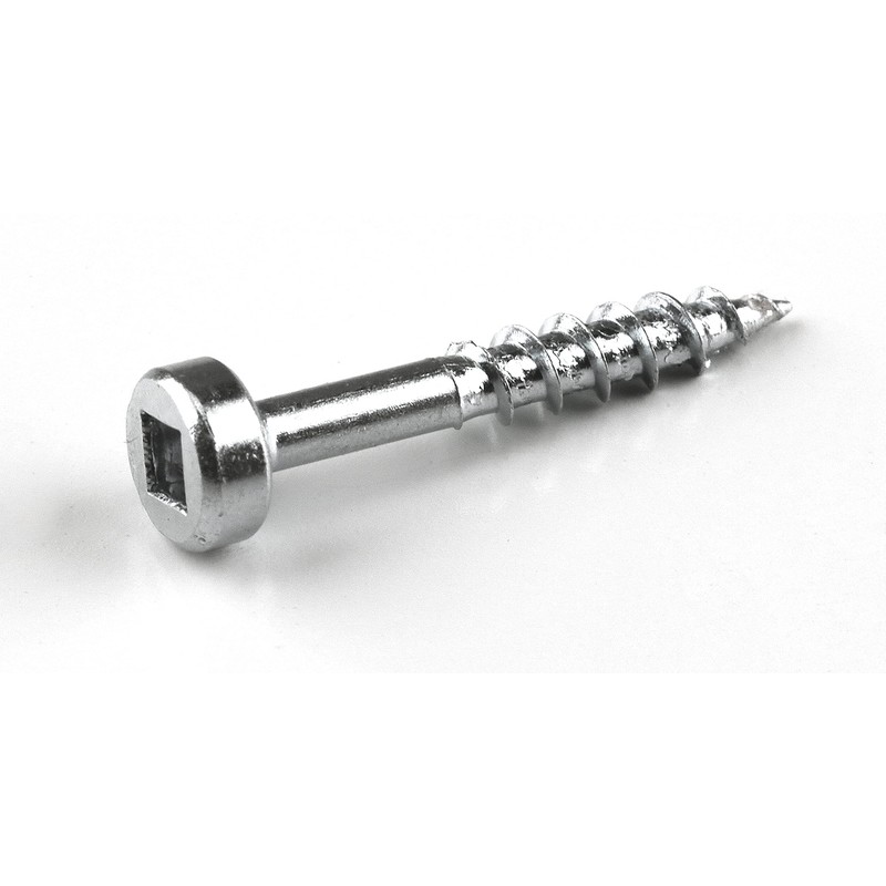 Kreg SPS-C1-500 Zinc Pocket Screws, 1-Inch, #7 Coarse Thread, Pan