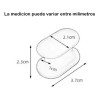 Universo en Linea Corrector Separador De Dedos Gel Juanete Silicona