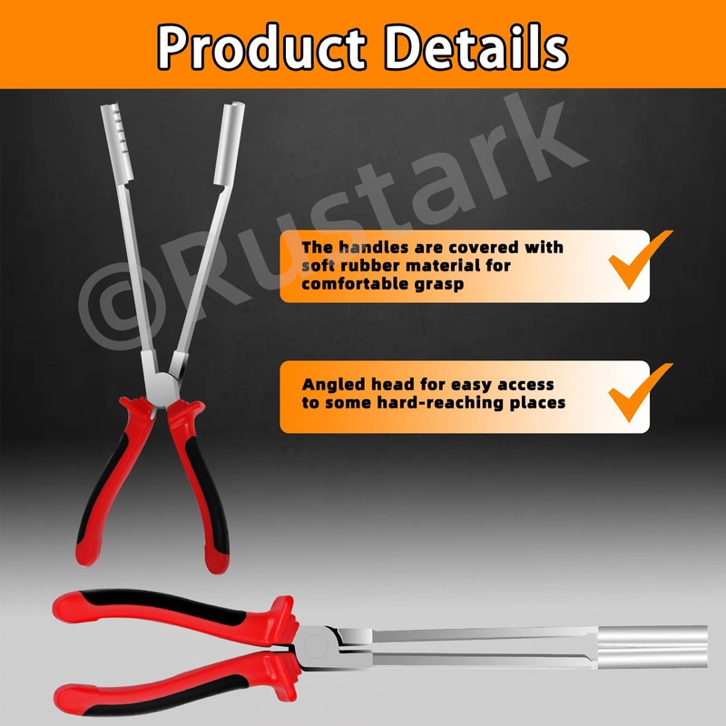 Rustark 2Pcs Spark Plug Wire Removal Pliers Tool Set Include