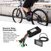 Electric Bike Conversion Kit 26A Controller S866 Display Panel 130X