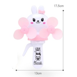 YouYuer Hand Fan, 4 Pieces Small Fan, Hand Fan for Children, Travel Fan Made of Plastic, Portable Small Manual Fan for Children, Travel, Home, Camping, Office