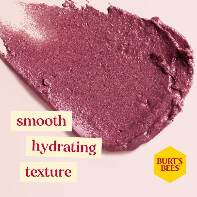 Burt's Bees 100% Natural Moisturizing Lip Shimmer, Plum - 1