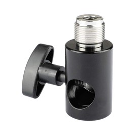 CAMVATE Light Pole Connector with 5/8"-27 Male Screw for Microphone Stand