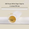 ELCOHO 200 Pieces Bee Tube Refill Mason Bee Paper Inserts