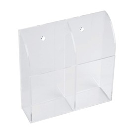 Soporte para Controles Acondicionador de Aire de Acrlico Caja de Almacenamiento Organizador con Control Remoto(DOS)                                   