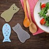 Haskoss 8 Pcs Kitchen Scrubs Sponge Cat Fish Cleaning Sponge