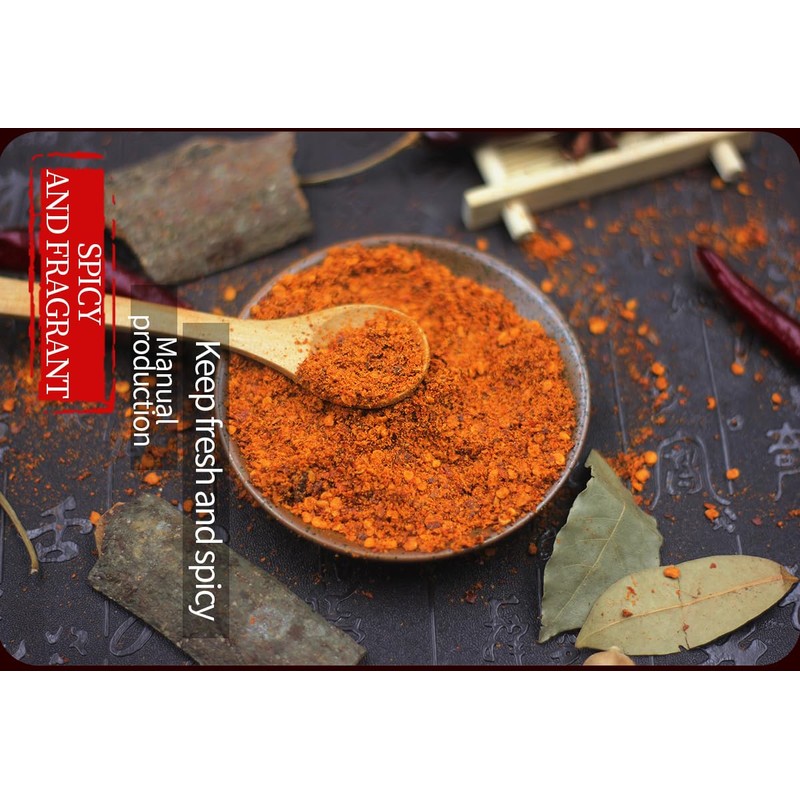 Chinese chili dipping powder 5.51 lb / 2500g, szechuan HotPot/BBQ