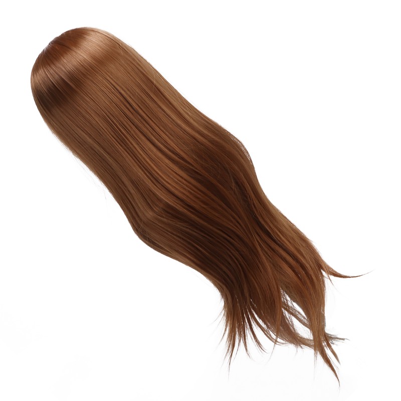 Hair Mannequin Head Hairdressing Styling Training Braiding Practice Doll Head