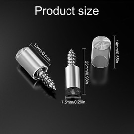 Shelf Support Pegs, 64 Pack Shelf Pins Kitchen Cupboard Shelf Supports Iron Metal Self Tapping Screws Pins for Wardrobe Cabinet Bookcase Closet Wooden Shelf Support