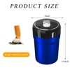 SHMZK Car Ashtray with Lid, Detachable Smokeless Cylinder Cup Holder