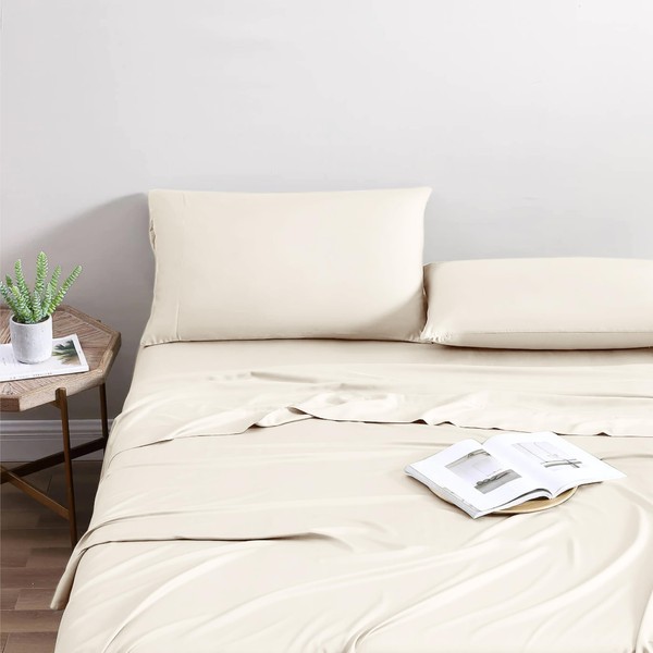 Mayfair Linen 100% Viscose Derived from Bamboo Sheets Full -