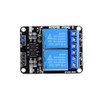 Geekstory 5PCS 2 Channel 5V Relay Module 10A with Optocoupler