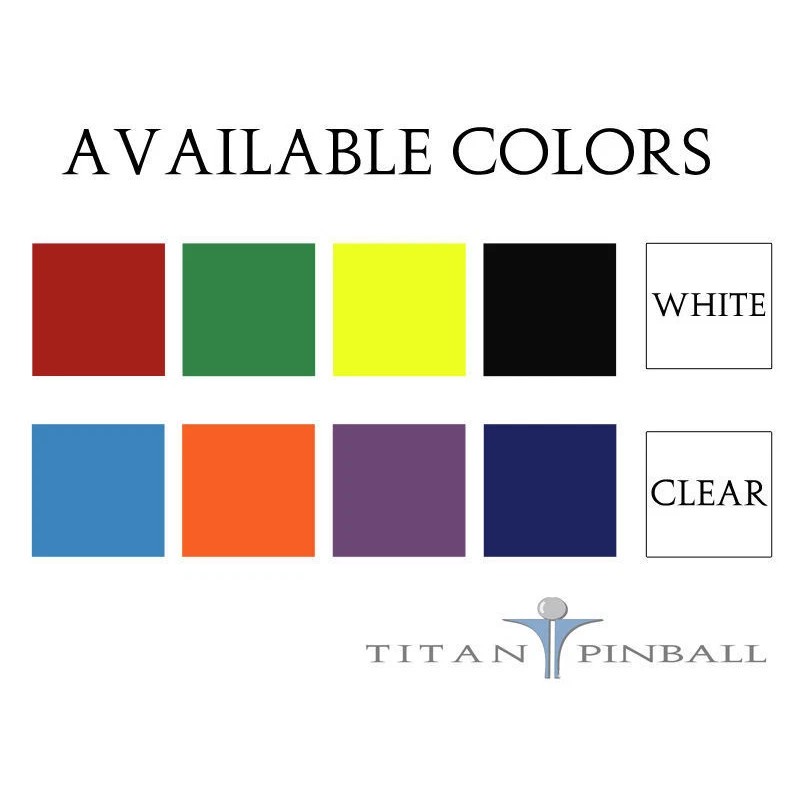 Titan Pinball Universal Pinball Machine Rubber Ring Kit - Titan