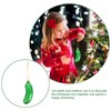 VALICLUD Christmas Cucumber Christmas Tree Decoration Mouth-Blown Glass Tree Decoration