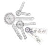 4 PCS Goniometer Set,Goniometer 6/8/12 Inch Occupational Physical Therapy Protractor