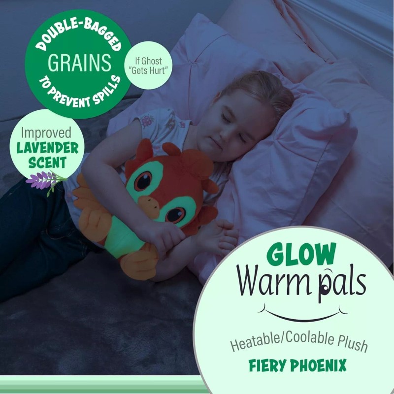 Glow Warm Pals Warm Pals Microwavable Lavender Scent Plush Toy