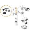 Hozelock Easyclear Fountain Head and Extension pipe kit - Part