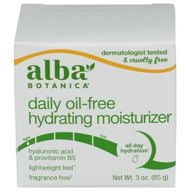 Alba Botanica Hawaiian Oil-Free Moisturizer, Aloe & Green Tea, 3 oz.