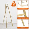 Heavy Duty Large Easel Stand for Mirror Display Wedding Sign(Gold