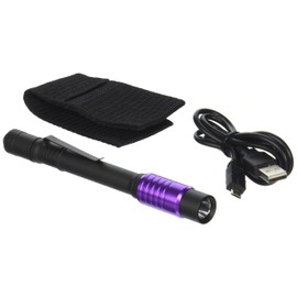 STREAMLIGHT 66149 Stylus Pro USB UV Rechargeable Pen Light with USB Cord and Nylon Holster