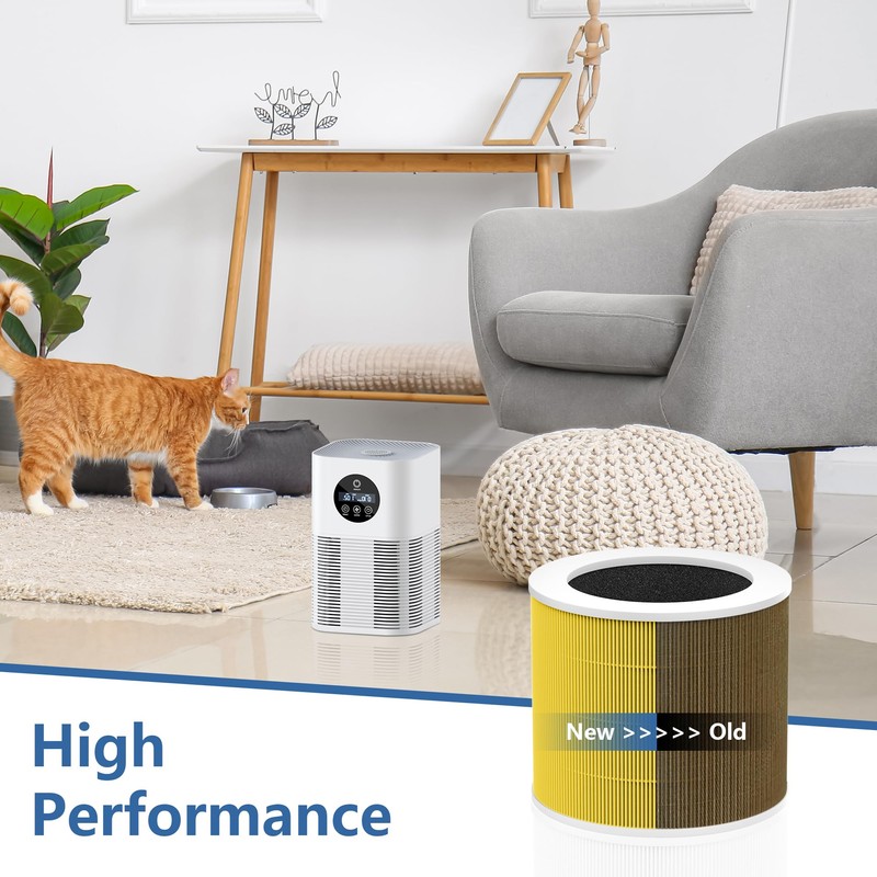 2 Pack A1 Pet Replacement Filter Compatible with VEWIOR Air