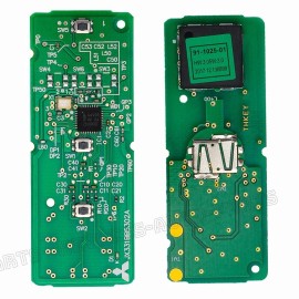 KeylessAutoParts 2 SKE13D01 for Mazda 3 2014-2018 OEM Board Smart Keyless Remote Key Fob SKE13D02