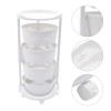 TBvechi Multi-Layer Vegetable Rotating Basket Rack Fruit Snack Storage Kitchen