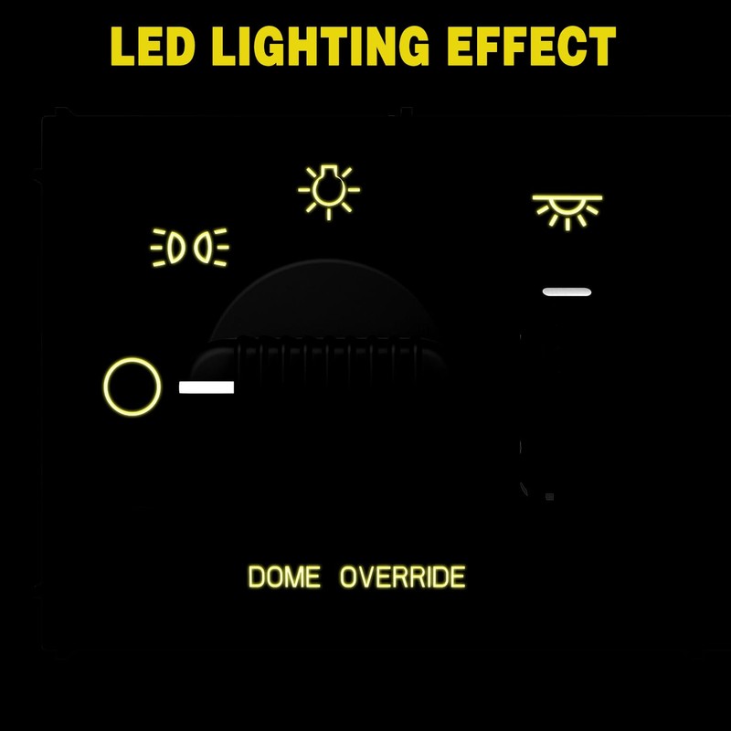 Nilight Headlight Dimmer Switch Compatible with 1999 2000 2001 2002