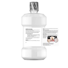 Listerine Sensitivity Mouthwash, 24-HR Tooth Sensitivity Relief & Protection, Alcohol-Free Formula in Fresh Mint Flavor, 500 mL (Pack of 2)