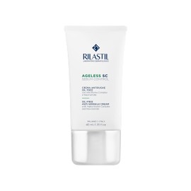 Rilastil Ageless SC Sebum Control Anti-Falten-Creme mit Alfa Bioma Complex und Niacinamid, 40 ml