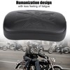 Motorcycle Suction Cup Rear Pillion Passenger Pad Seat for Bobber