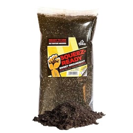 Fjuka Squeez-Ready Sweet Groundbait | Ready-prepped Multi-use groundbait | F1s, Carp, tench, bream, roach etc | 500g Bag