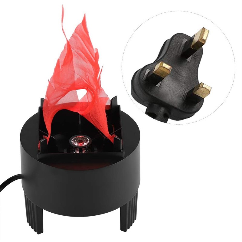 Cocoarm Flame Effect Light, 85-260V LED Fire Flame Lamp Simulated