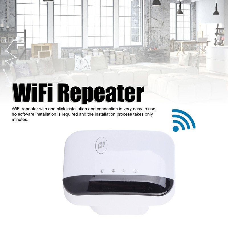 WiFi Range Extender Signal Booster 300Mbps Wireless WiFi Repeater WiFi
