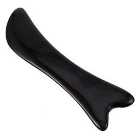 IWOWHERO Portable Gua Sha Board Facial Massager Double Headed Acupuncture Scraper for Home Travel Wear Resistant Material Promotes and Complexion Enhancement