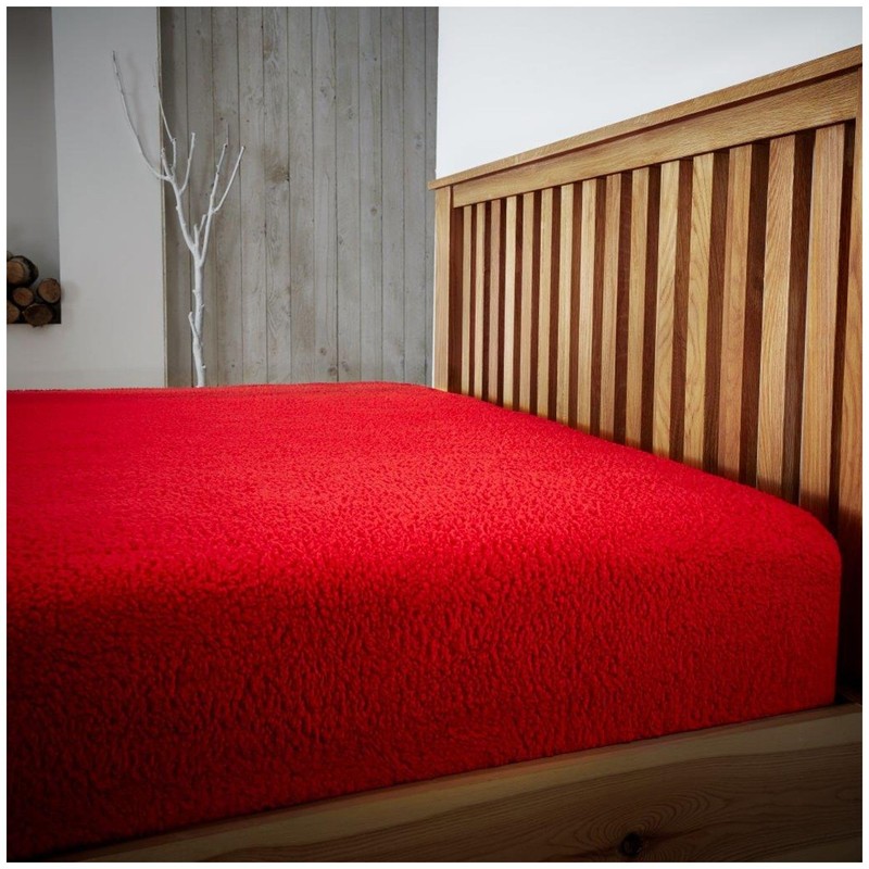 VELVETIO Easy Care Teddy Bear Deep Fitted Sheet, Super Soft