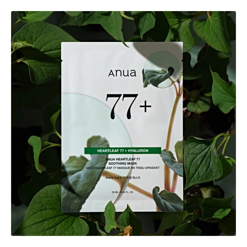 Anua Heartleaf 77 Soothing Mask Sheet 10pzas