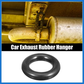 VekAuto 60mm O-Ring Car Universal Muffler Exhaust Hanger Bushing Kit 2pcs Auto Accessories
