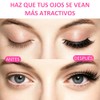 Pestañas Magnéticas Reutilizables 2 Pares, Kit con Aplicador, Sin Pegamento,