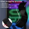 LED Car Sign Professional 13.7x4.0inch Thin Waterproof Scrolling Programmable Flexible