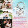 CGBOOM Keychain Thanksgiving Day Birthday Christmas Gifts Parting Gifts Stainless