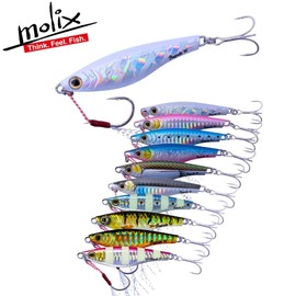 MOLIX UL Jigging Slow Fall Metal Jig Lure Jugulo Wide 7g