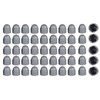 M8 Plastic Nut and Bolt Protection Dome Cover, Hex Nut