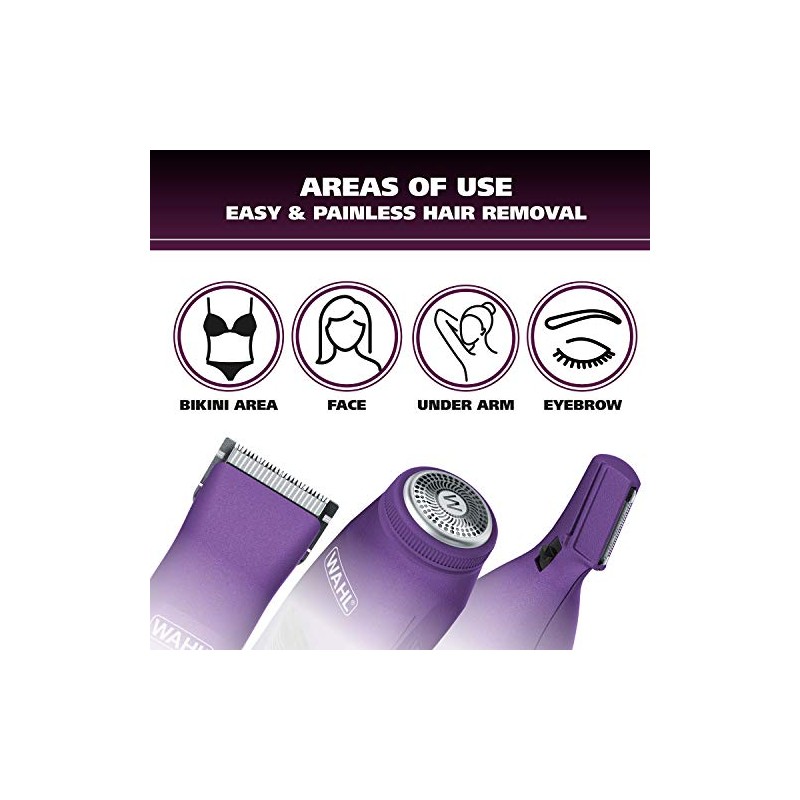 Recortadora recargable morada confianza pura N.° 9865-100