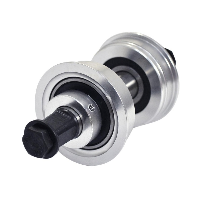 YST BMX American Sealed Bearing 127mm Bike Bottom Bracket, Silver,