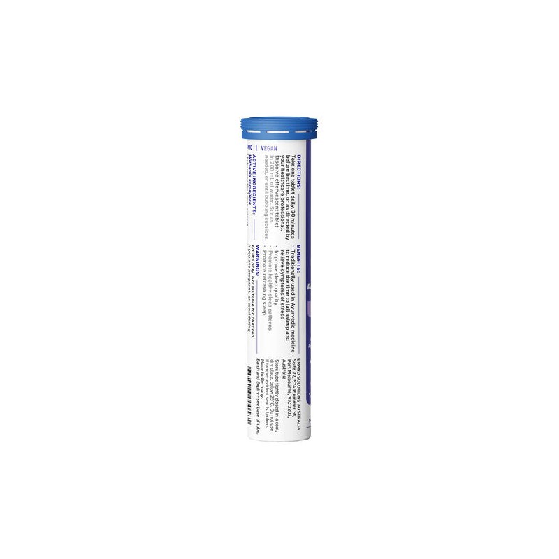 Nighty Night Sleep Effervescent Elderberry Flavour 14 Tablets