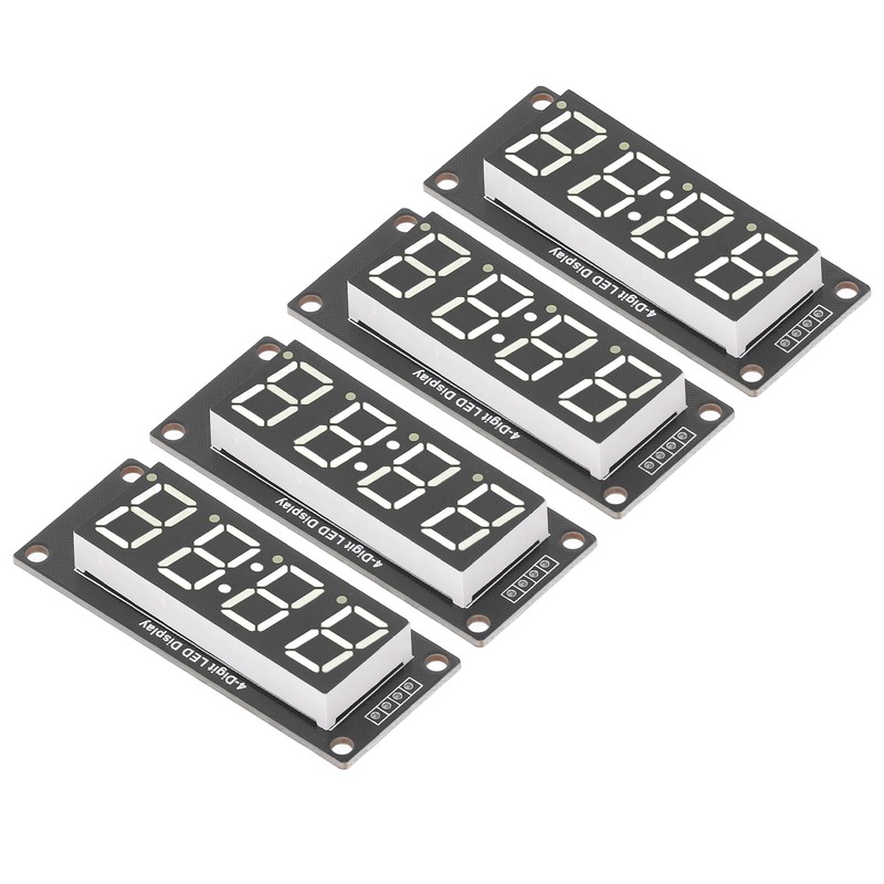 4 Set 4 Digit Digital Tube LED Display Board 7